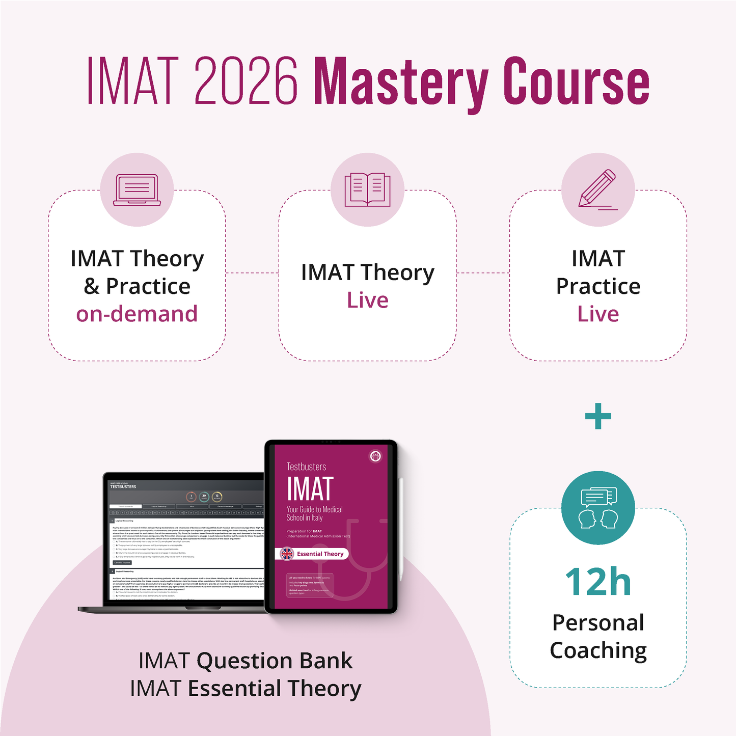 
                  
                    IMAT 2026 - Mastery Course
                  
                