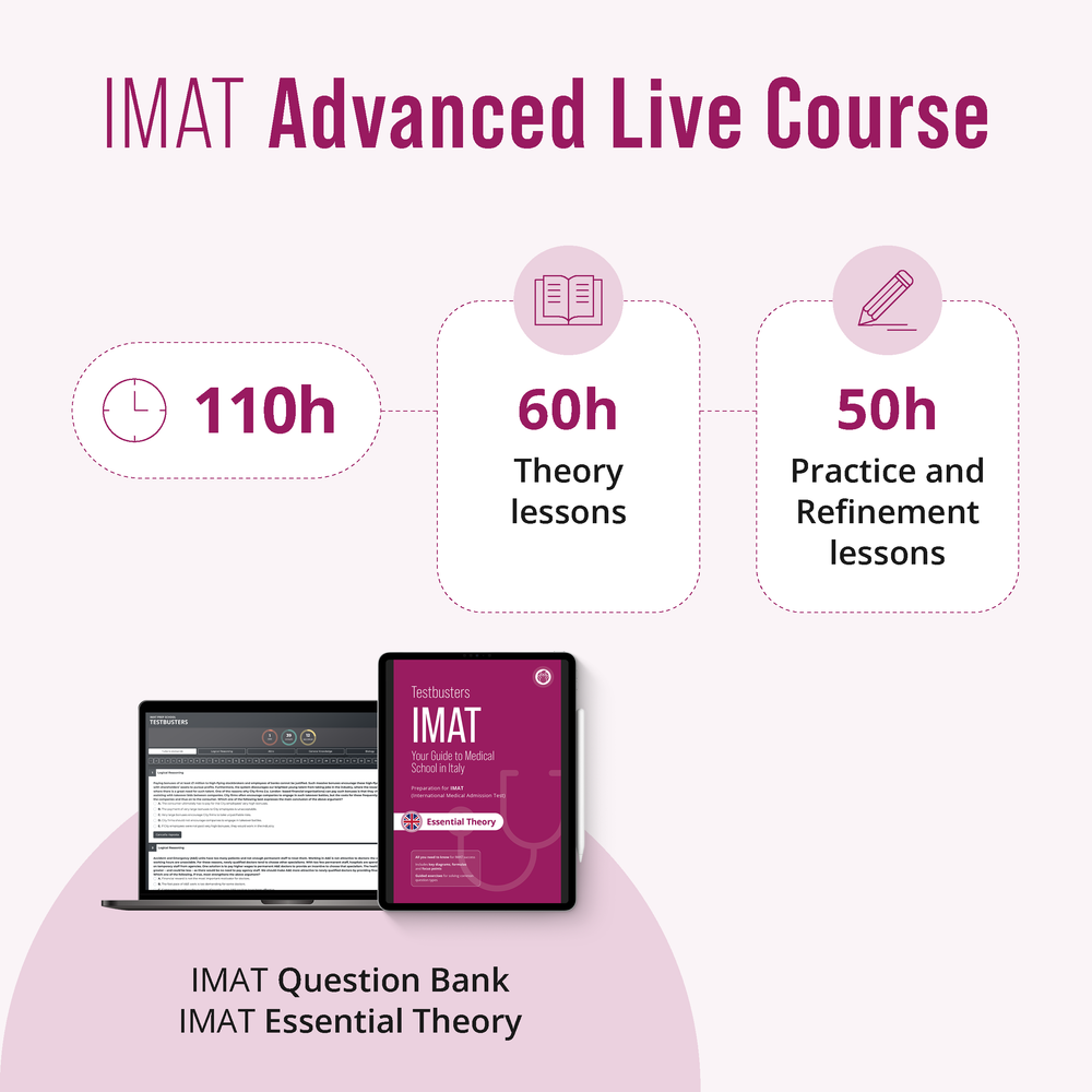 IMAT 2025 - Advanced Live Course