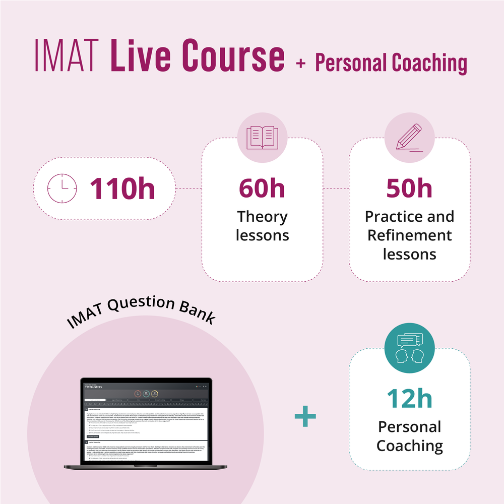 IMAT Live Course and Personal Coaching