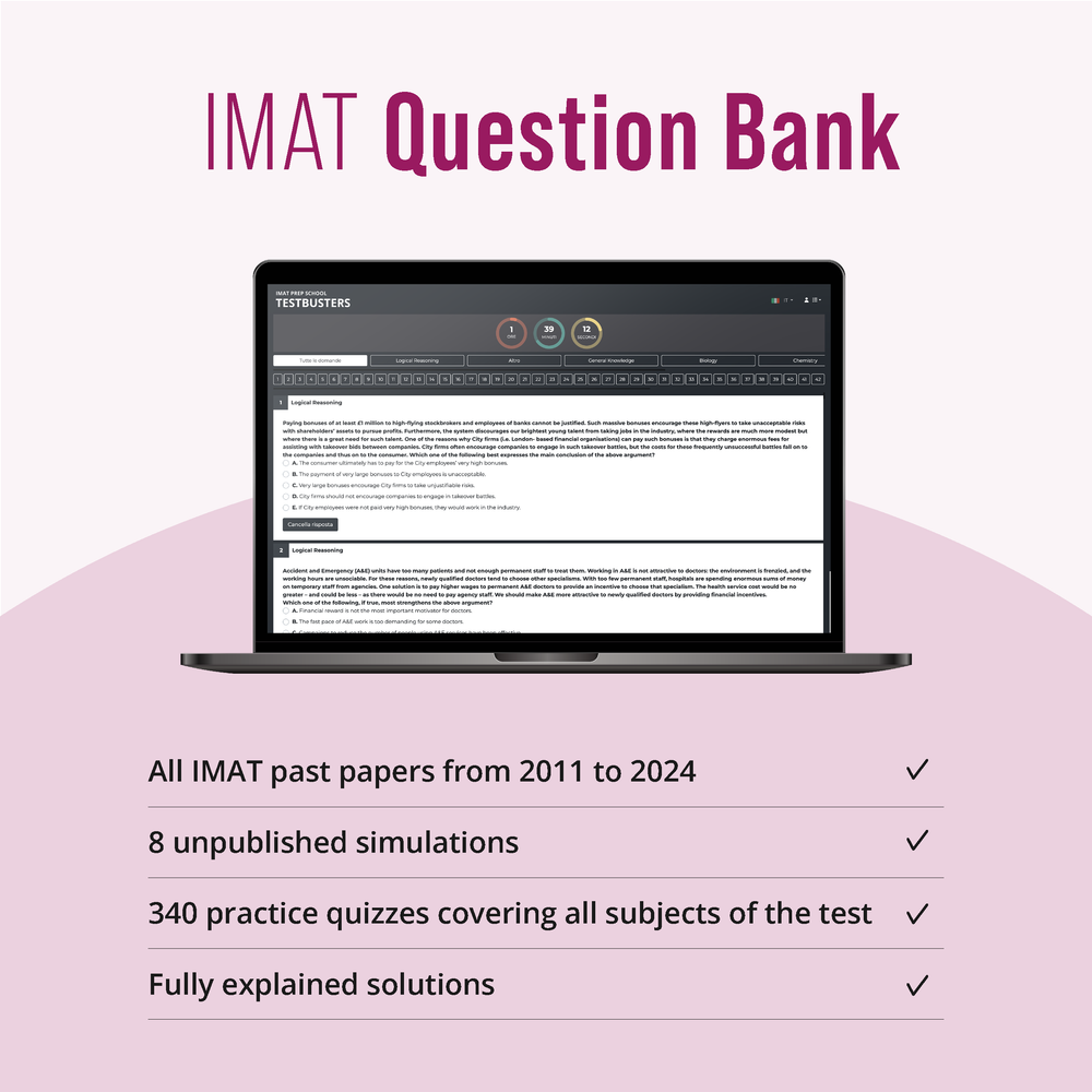 IMAT 2025 Question Bank